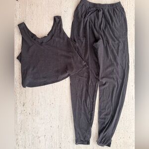NA NIN Set - Freddie Jersey Jogger and Marni Cropped Tank, Size Small